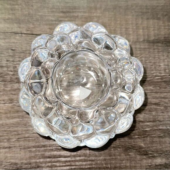 Orrefors Sweden Anne‎ Nilsson Crystal Rasberry Votive Candle Holder - Picture 3 of 8